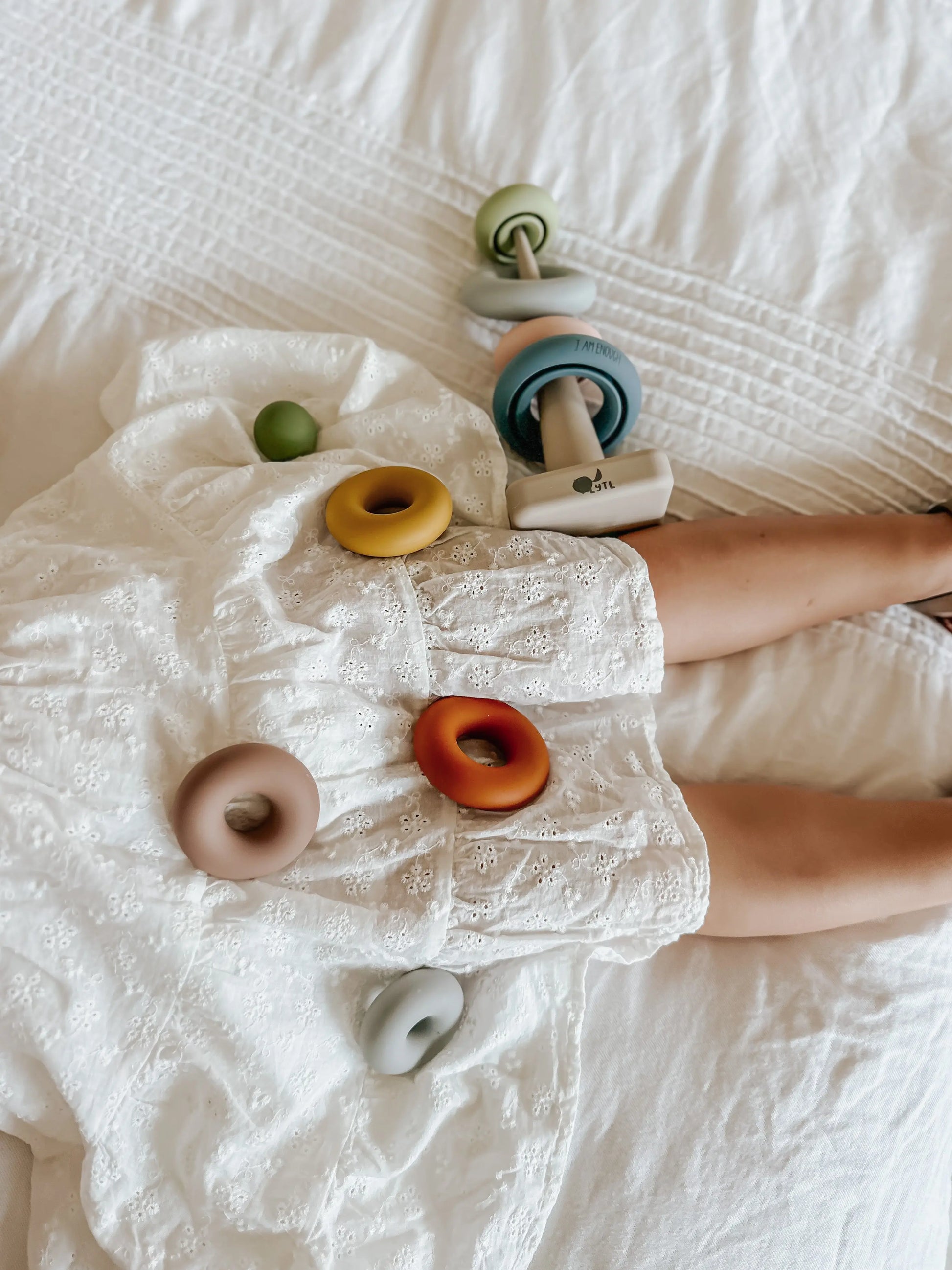 Ring Stacking Toy + Silicone + Sensory Play + Sorting & Montessori | LYTL®️ Lytl