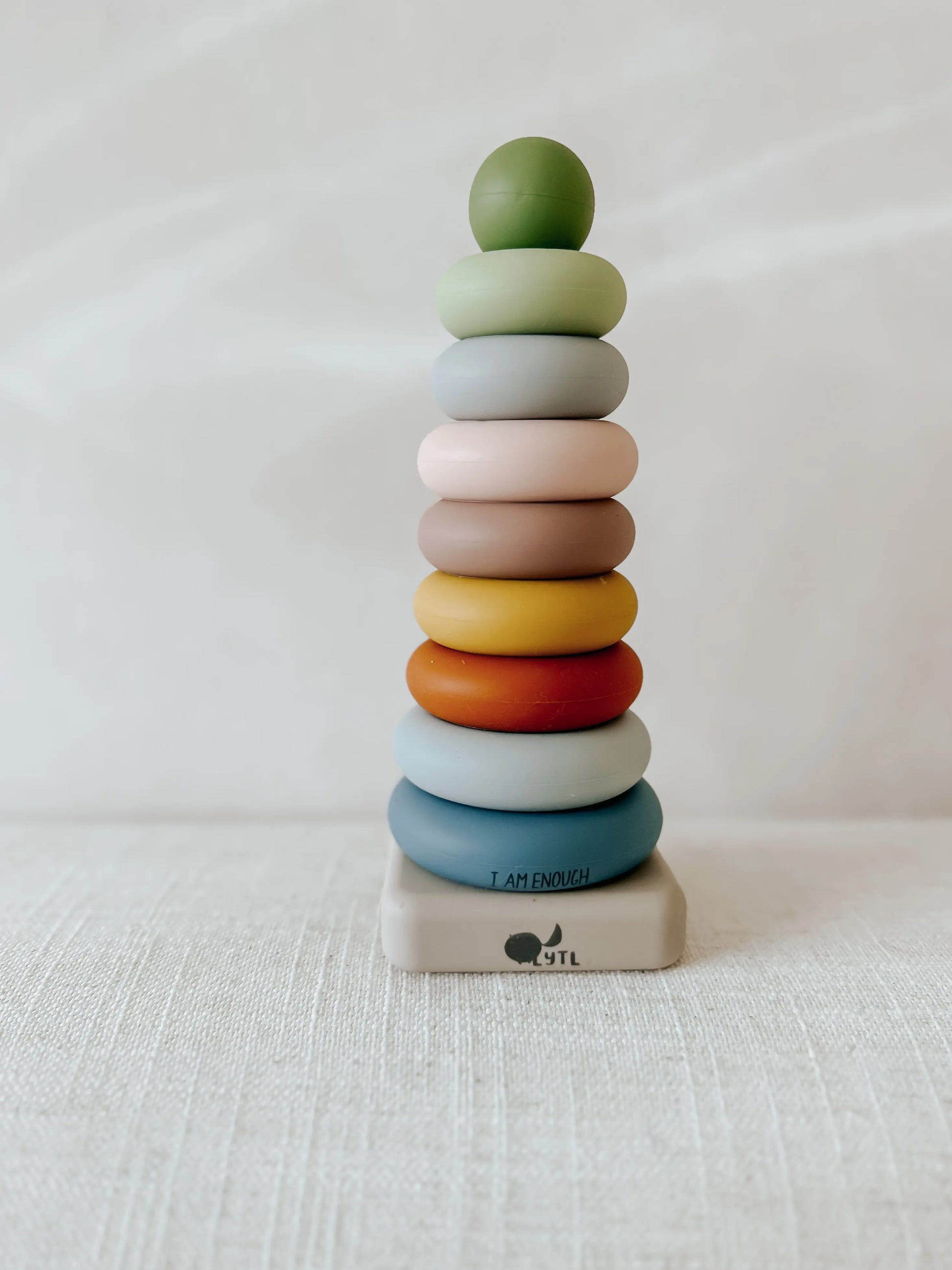 Ring Stacking Toy + Silicone + Sensory Play + Sorting & Montessori | LYTL®️ Lytl