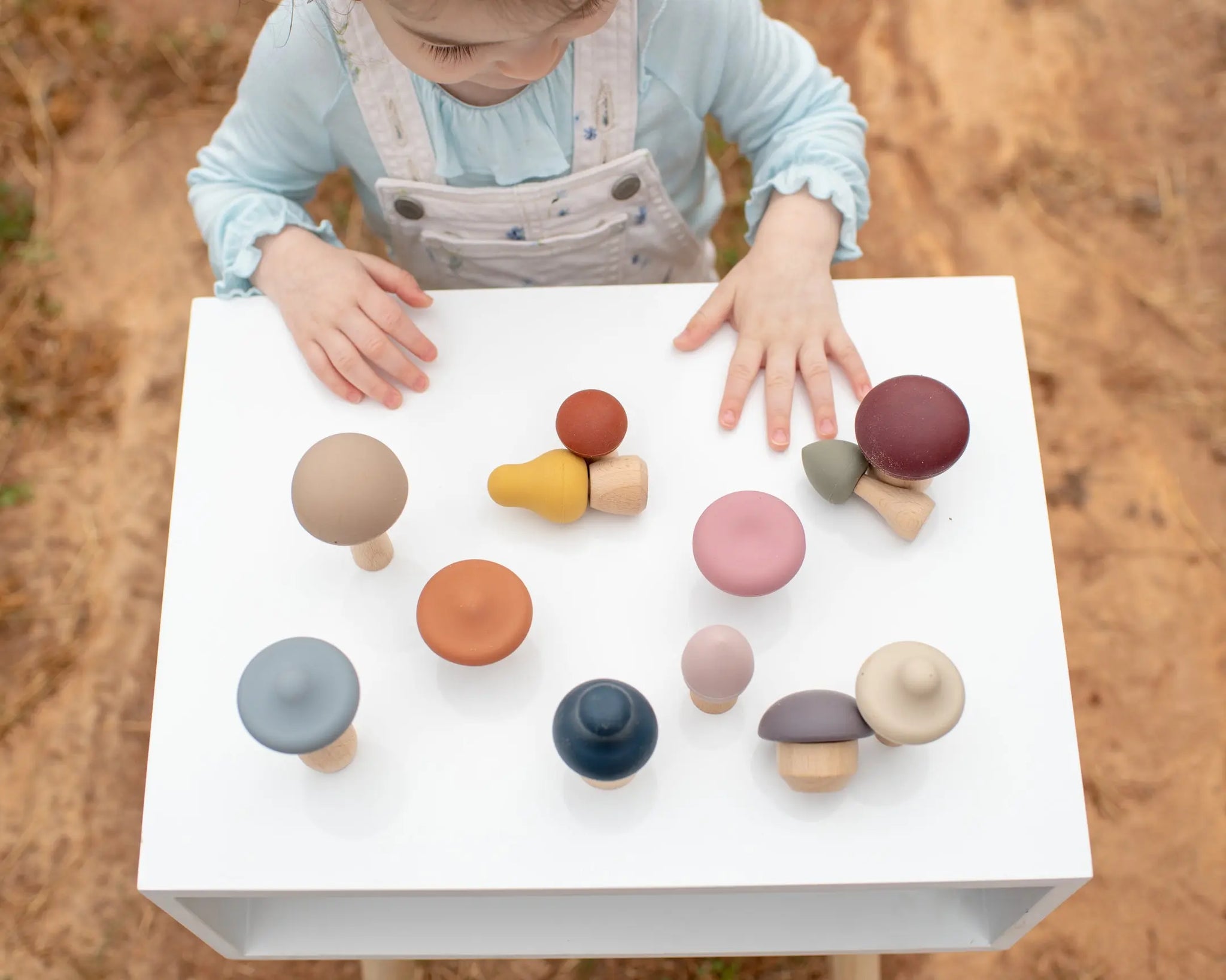 Wooden Mushroom Montessori Childrens Toy – LYTL®