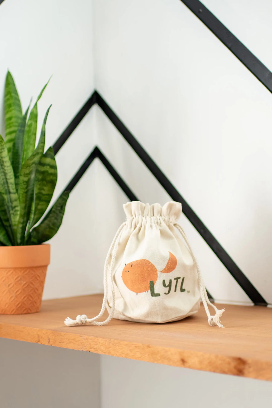LYTL canvas drawstring toy bag for children's toy storage